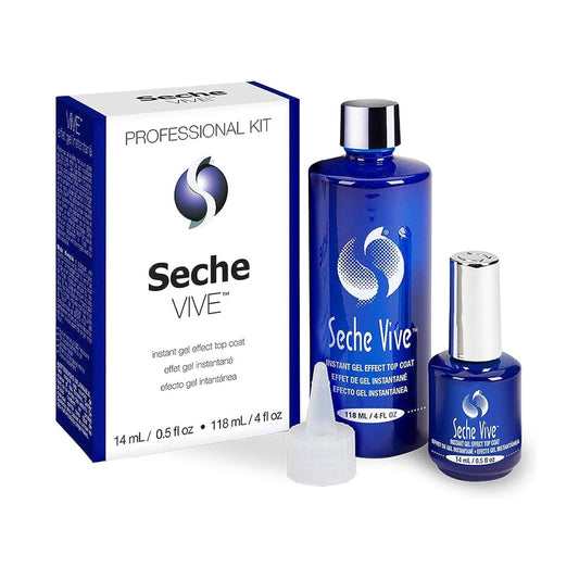 Other Products - SECHE Vive Instant Gel Effect Top Coat Professional Kit