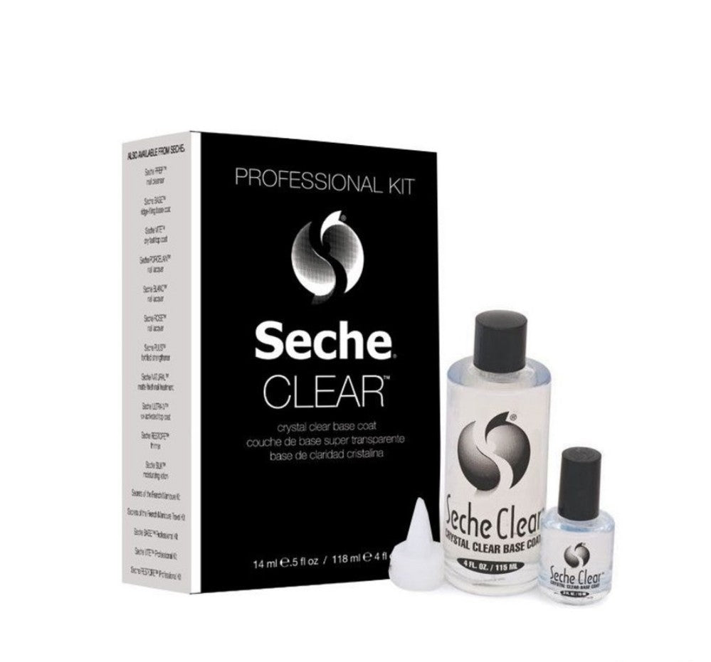 Other Products - SECHE Vite Dry Fast Top Coat / Clear Crystal Base Coat Professional Kit