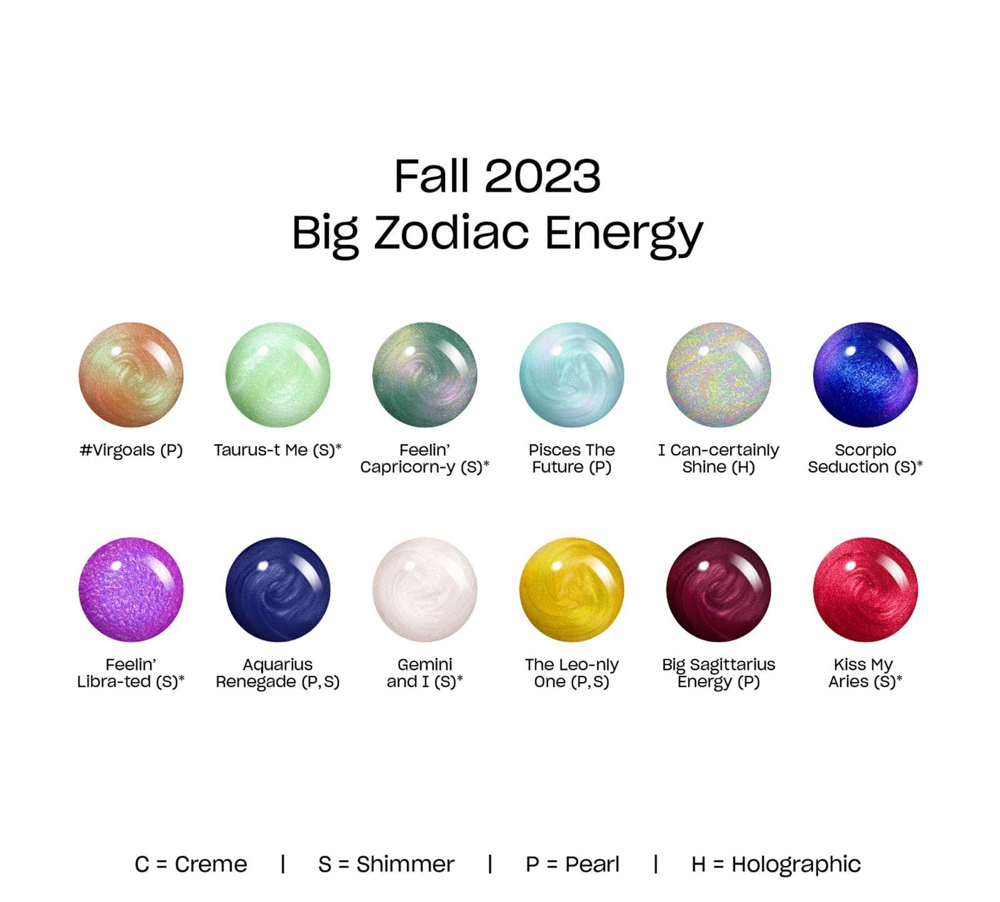 Collection Set - Fall 2023 Big Zodiac Energy
